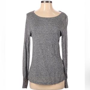 LK Bennett Gray Long Sleeve Shirt Size S